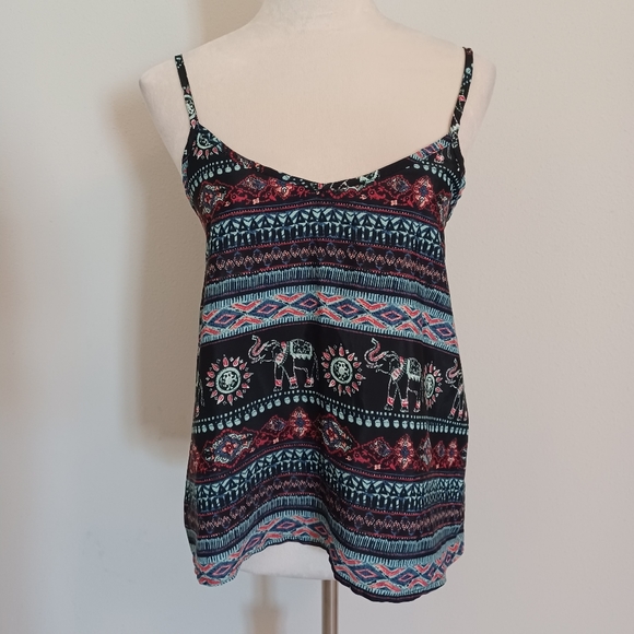 Hollister Tops - Hollister Black Bohemian Camisole Cami Tank Blouse Size Small